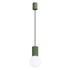 Pendant lamp HALO 1 olive green