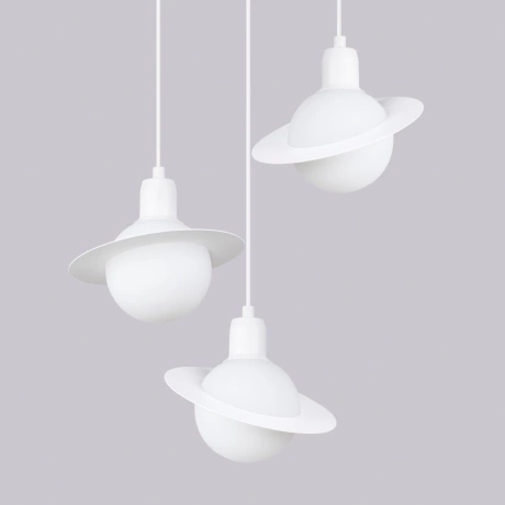Pendant lamp HYPERION 1 white