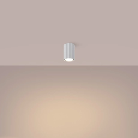 Ceiling lamp KARBON 10 white