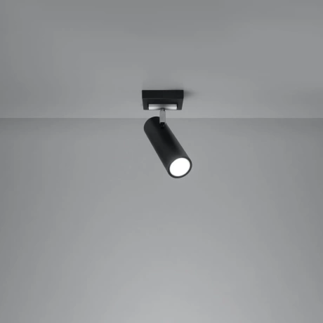 Ceiling lamp DIREZIONE 1 black
