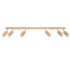 Ceiling lamp BERG 6 natural wood