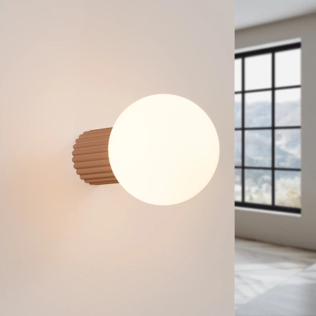 Wall lamp HALO mocha IP44