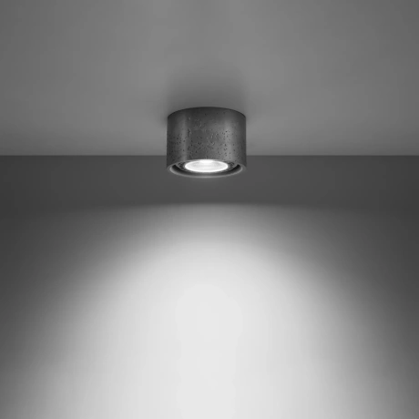 Ceiling lamp BASIC 1 concrete