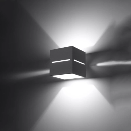 Wall lamp LOBO grey