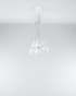 Ceiling lamp DIEGO 5 white + 5x LED Bulb E27 3000K Warm 7.5W 620lm