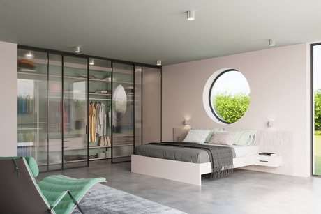 Ceiling lamp INEZ gray + 1x LED Bulb G9 4000K Cool White 4.5W 530lm