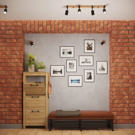 Wall lamp FAGER 1 black