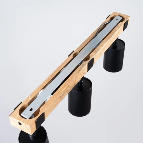 Ceiling lamp FAGER 3 black