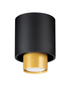 Ceiling lamp NESI black + 1x LED Bulb GU-10 4000K Cold 7W 530lm