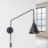 Wall lamp NOX black