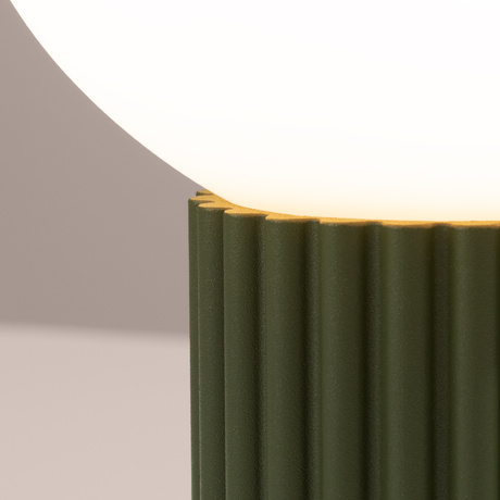 Table lamp HALO olive green