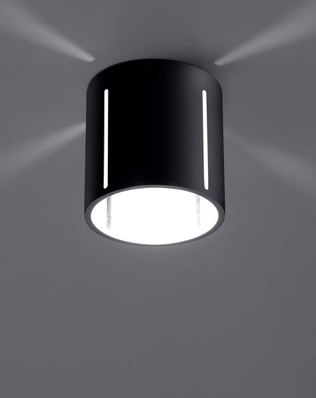 Ceiling lamp INEZ black + 1x LED Bulb G9 4000K Cool White 4.5W 530lm