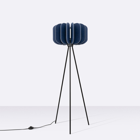 Floor lamp MULA 45 navy