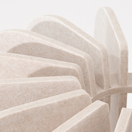 Floor lamp MULA 45 beige