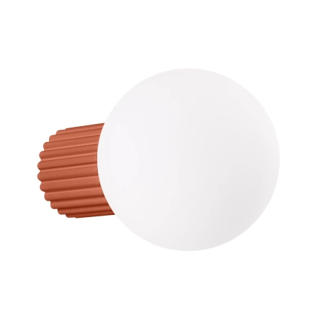 Wall lamp HALO red ochra IP44