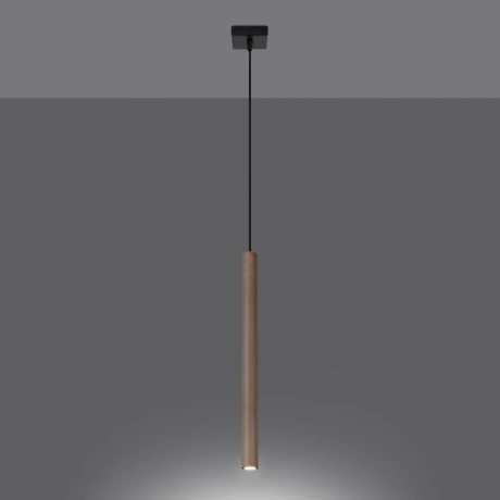 Pendant lamp PASTELO 1 wood