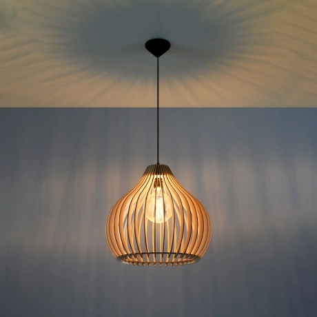 Pendant lamp APRILLA wood