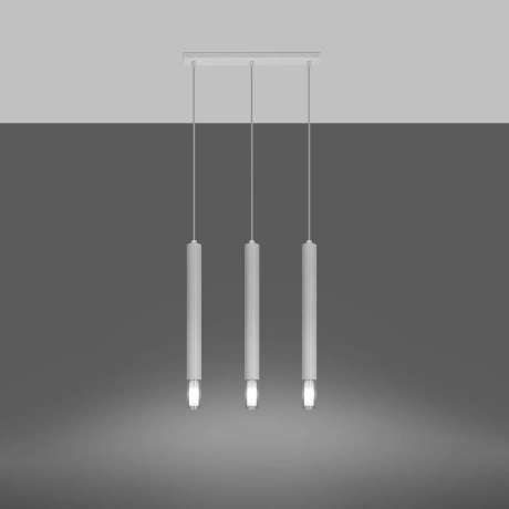 Pendant lamp WEZYR 3 white