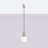 Pendant lamp HALO 1 taupe