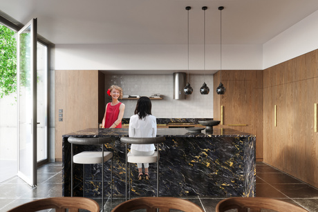 Ceiling pendant ALINO 3 black + 3x LED Bulb E27 4000K Cool White 7.5W 690lm