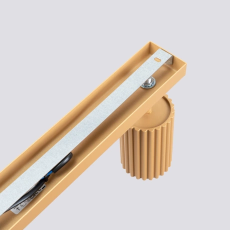 Ceiling lamp KARBON 3L gold