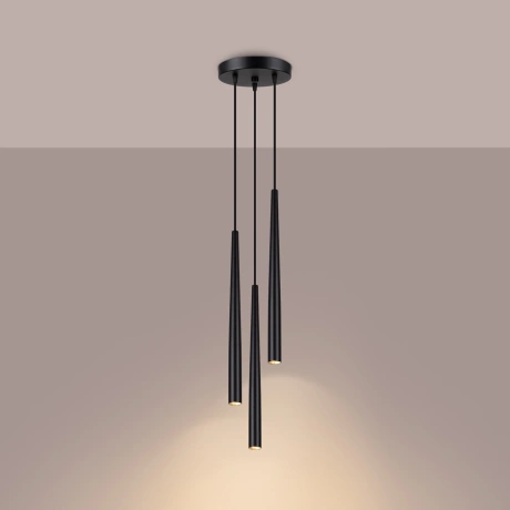 Pedant lamp BLISS 3P black
