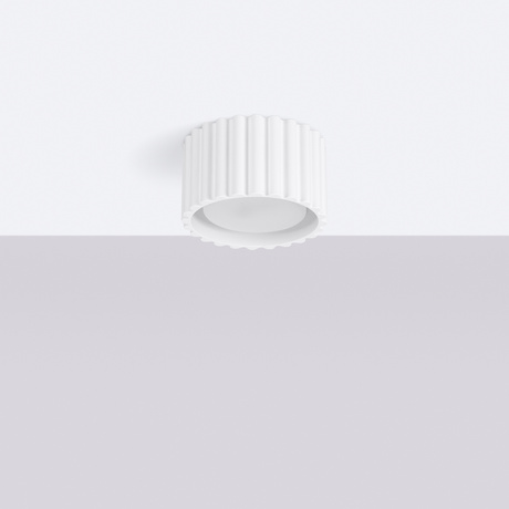 Ceiling lamp AURA 1 white Gx53