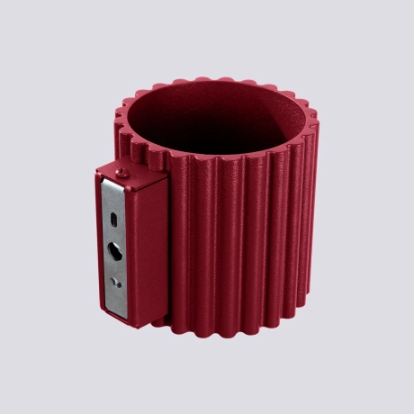 Wall lamp AURA burgundy G9