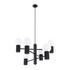 Chandelier HALO 6 black
