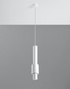 Pendant lamp SHIZAR white