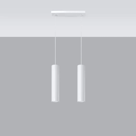 Pendant lamp LAGOS 2 white