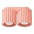 Ceiling lamp AURA 2 peach GU10