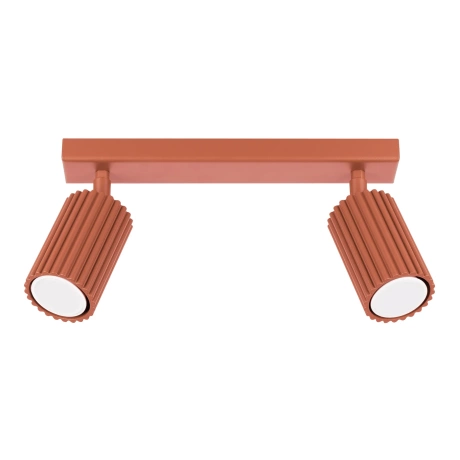 Ceiling lamp KARBON 2 red ochre