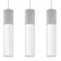 Pendant lamp BORGIO 3L white