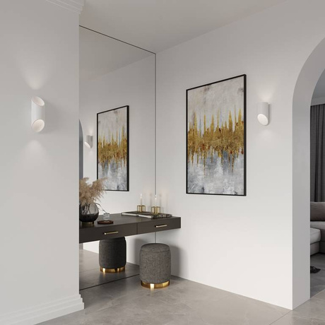 Wall lamp PENNE 30 white + 1x LED Bulb G9 3000K Warm 4.5W 510lm