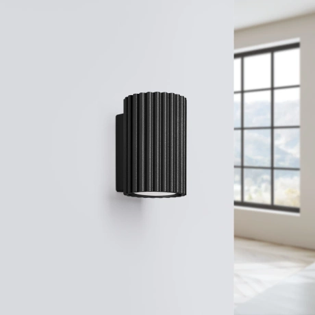 Wall lamp KARBON 10 black