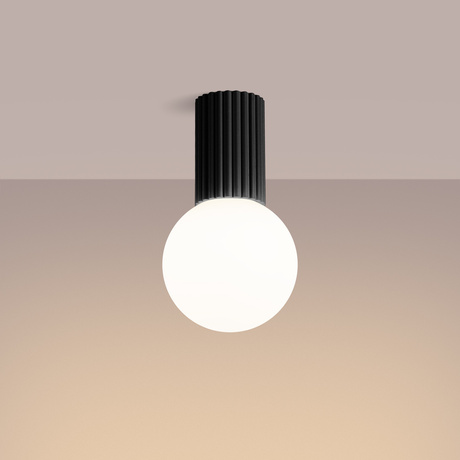 Ceiling lamp HALO black IP44