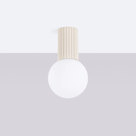 Ceiling lamp HALO beige IP44