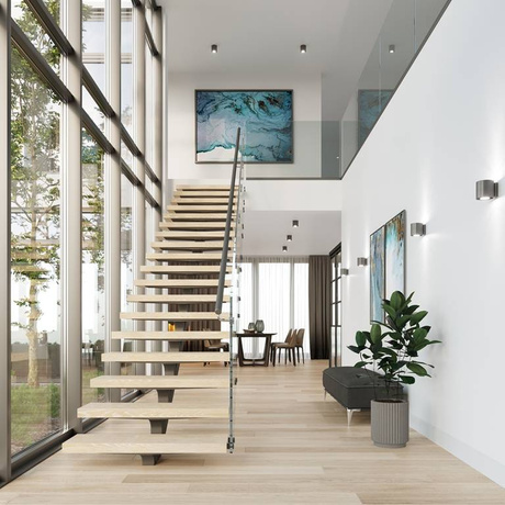 Ceiling lamp ORBIS 1 anthracite + 1x LED Bulb GU-10 3000K Warm White 7W 620lm