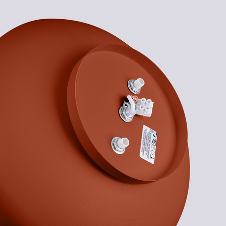 Ceiling lamp OMIQ red ochre