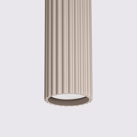 Pendant lamp KARBON 1 taupe