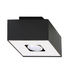 Ceiling lamp MONO 1 black + 1x LED Bulb GU-10 4000K Cool White 7W 630lm