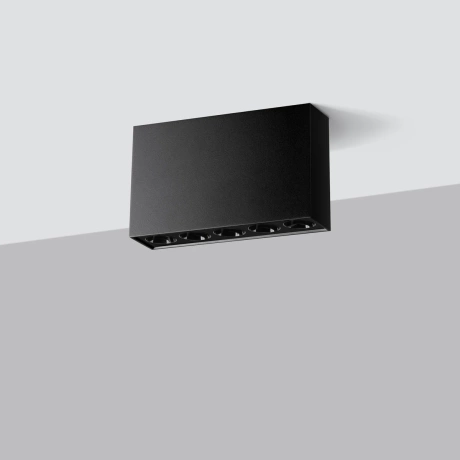 Ceiling lamp SOLE black LED