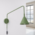 Wall lamp NOX olive green