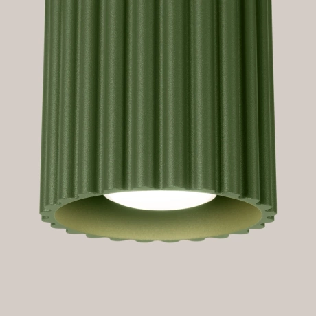 Ceiling lamp AURA 1 olive green GU10