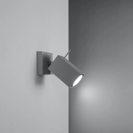 Wall lamp MERIDA 1 grey