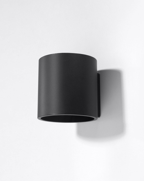 Wall lamp ORBIS black + 1x LED Bulb G9 3000K Warm 4.5W 510lm