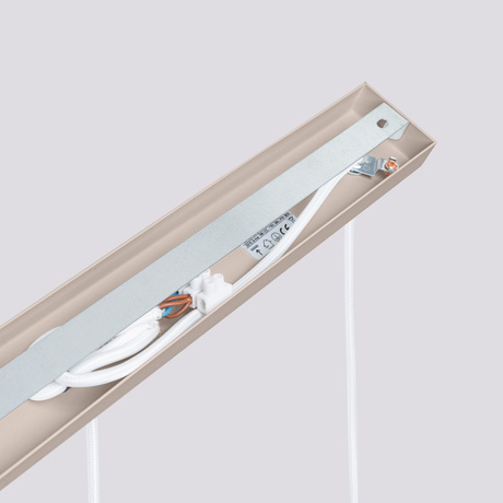 Pendant lamp KARBON 3L taupe