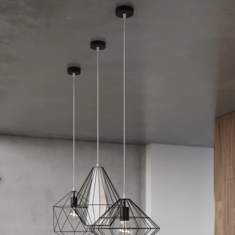 Pendant lamp UMBERTO black