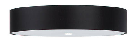 Ceiling lamp SKALA 70 black + 6x LED bulb E27 4000K Cool White 7.5W 650lm